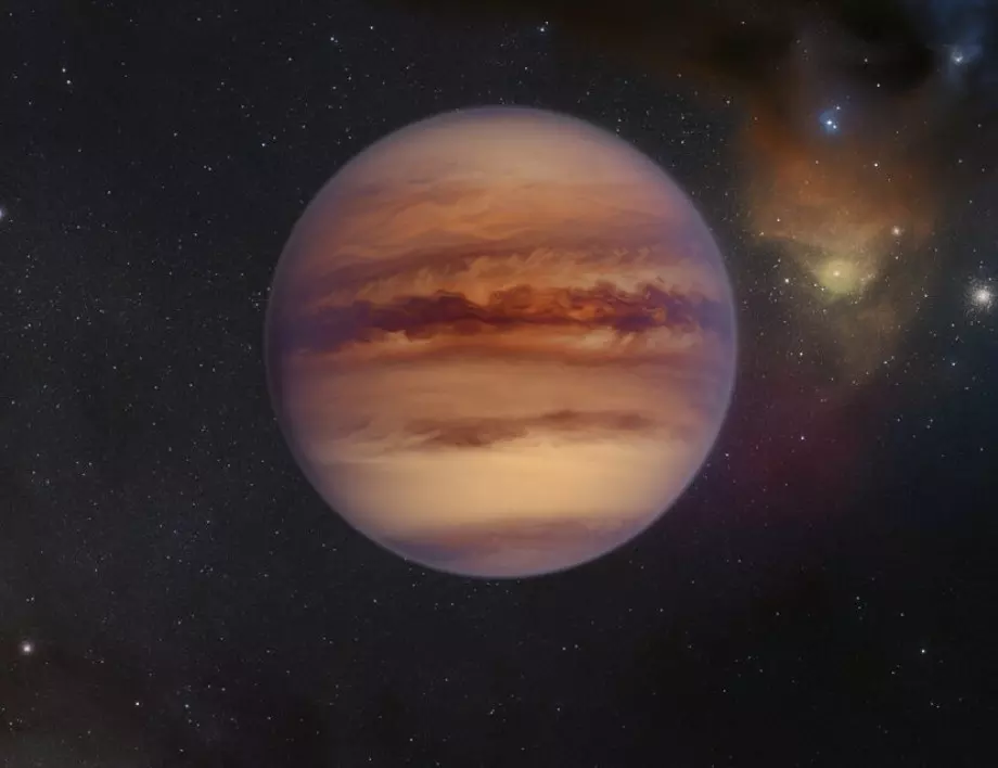 Телескопът "Джеймс Уеб" засне екзопланета извън Слънчевата система