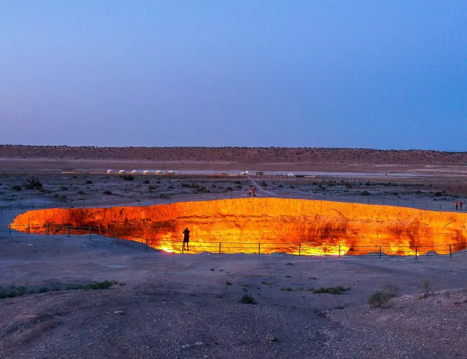 НАСА съобщи за огромно изтичане на метан от Туркменистан (ВИДЕО)