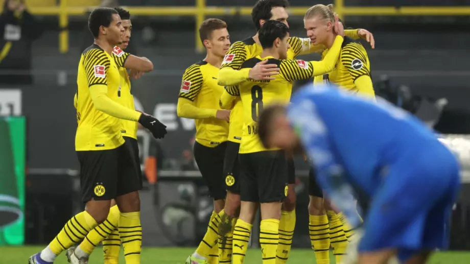 Борусия Дортмунд се развихри срещу член на топ 4 в Бундеслигата