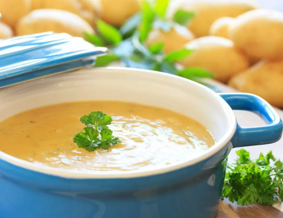КРЕМ супа от картофи и сметана: Уникален вкус