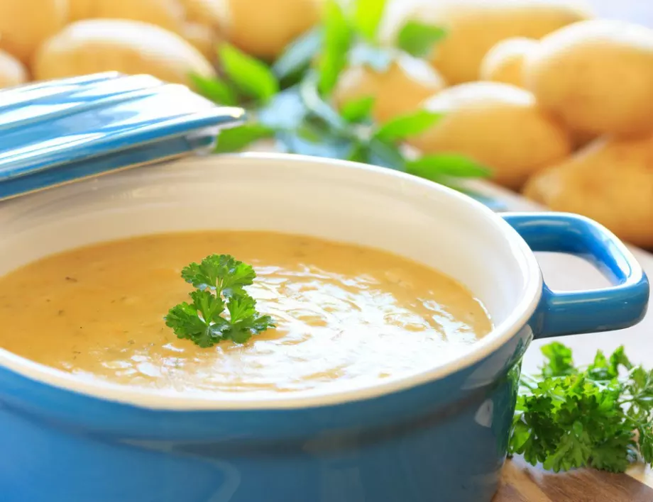 Картофена КРЕМ супа: Традиционен и обичан вкус