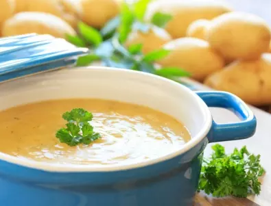 Картофена КРЕМ супа с тиква: Бърза рецепта