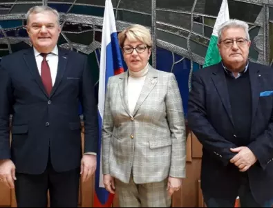 Румен Петков и Иван Гранитски представиха пред Н. Пр. Елеонора Митрофанова Инициативния комитет за отбелязването на годишнината от Освобождението на България 