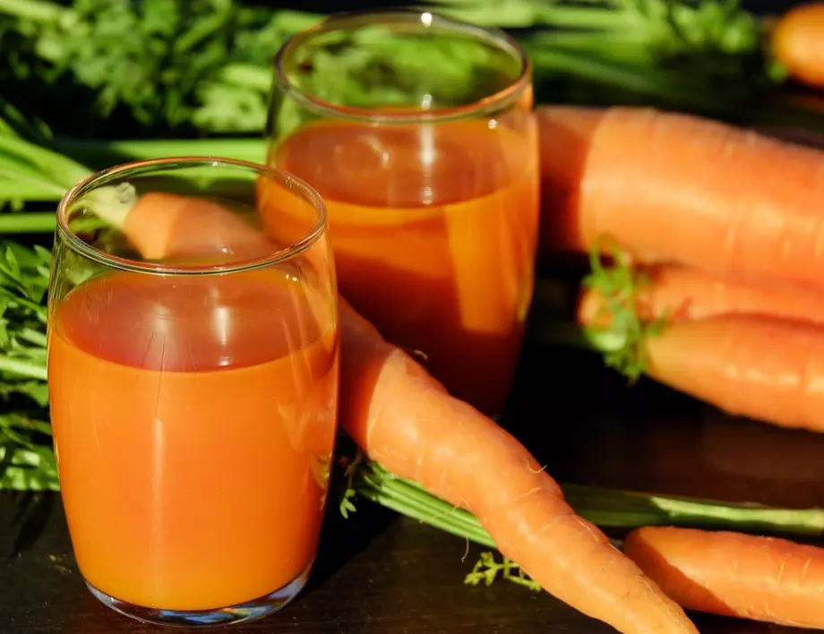 Впечатляващи ползи от сока от моркови