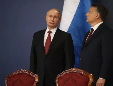 Владимир Путин прие Виктор Орбан в Кремъл