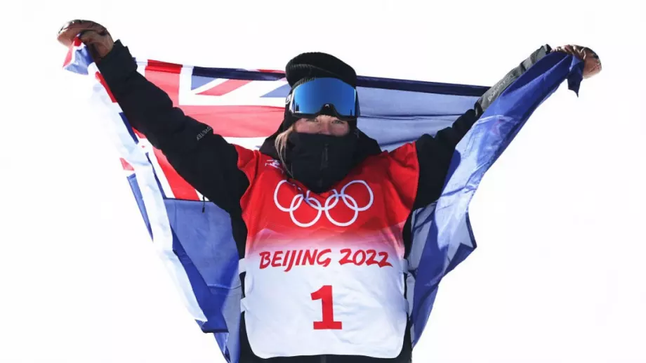 Сноубордистка спечели първия златен медал на Нова Зеландия на Зимни игри
