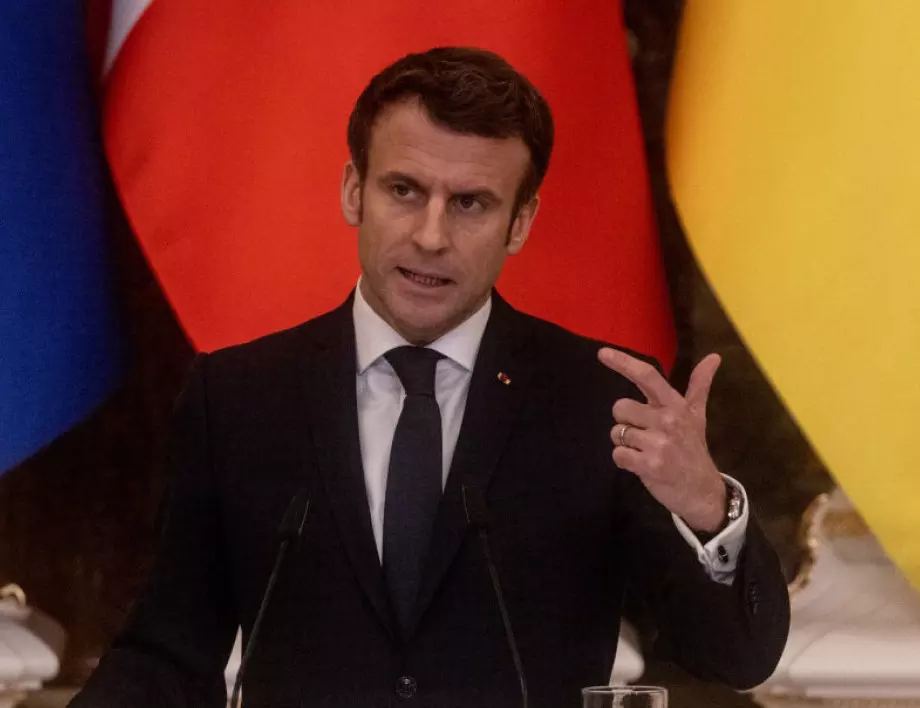 Напрежение между Киев и Париж заради изказване на Макрон за Русия