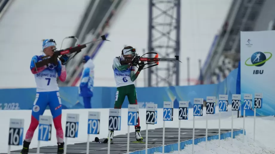 Милена Тодорова остана далеч от медалите в преследването в биатлона на Пекин 2022