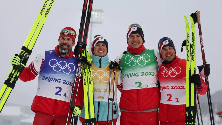 Русия си отмъсти на Норвегия в щафетата на 4 х 10 км в ски-бягането на Олимпиадата в Пекин