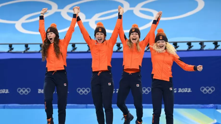 Четири "лалета" поставиха нов олимпийски рекорд в шорттрека на Зимните игри в Пекин
