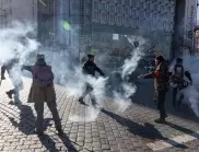 Полицията в Холандия използва булдозер срещу пропалестински протест (ВИДЕО)