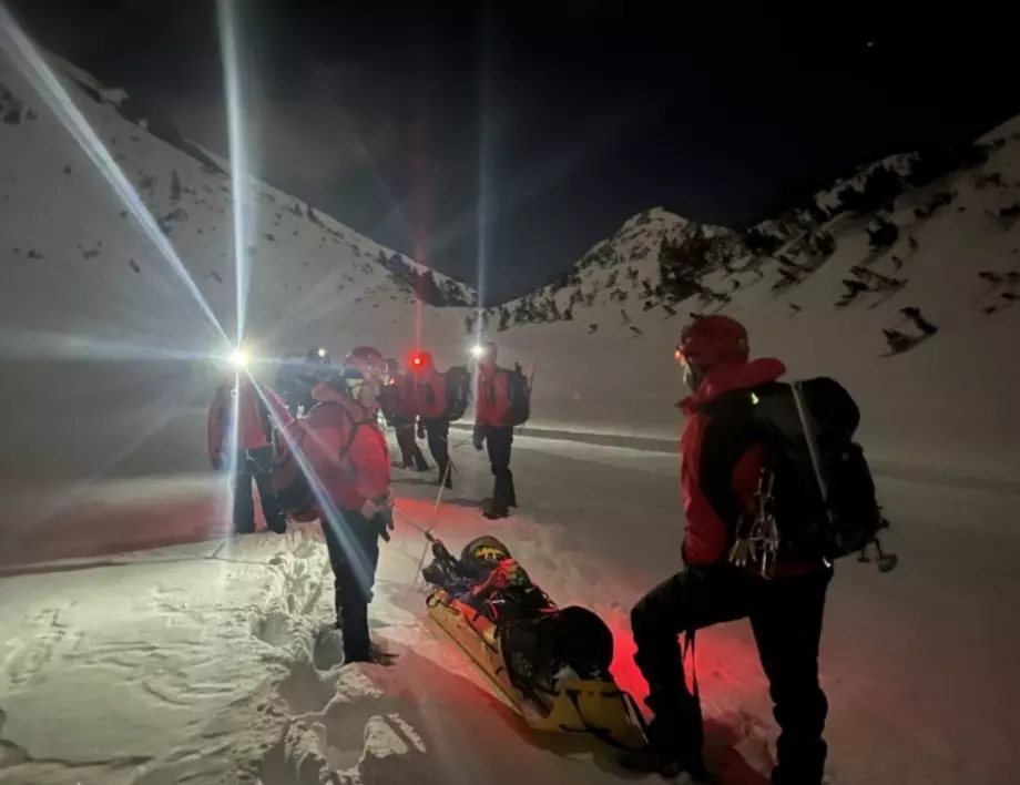 Пострадалият алпинист в Пирин: Прекланям се пред планинските спасители