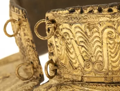 Изключително ценен тракийски нагръдник ще бъде показан в Националния исторически музей (СНИМКИ)