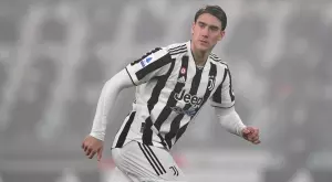 Въпреки скоростния си гол: Душан Влахович не бе доволен след мача на Ювентус с Виляреал