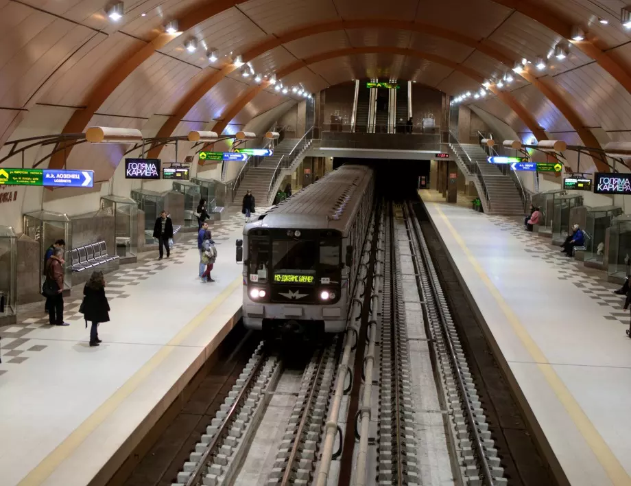 При нужда софийското метро може да побере до 1 млн. души