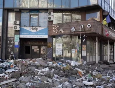 Взривена е телевизионната кула в Киев (ВИДЕО)