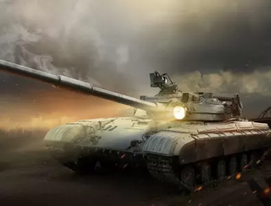 Украински танк устрои засада на цяла колона руски машини, спря настъплението им (ВИДЕО)