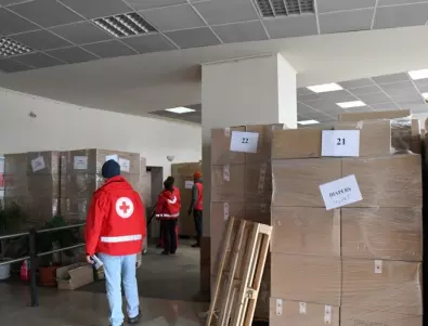 БЧК изпрати още 33 тона хуманитарна помощ за Сирия