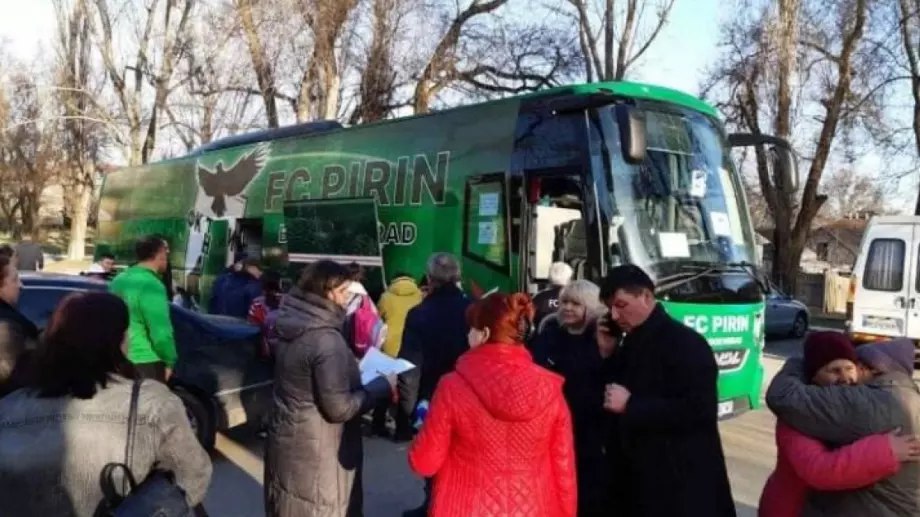 Автобусът на Пирин (Бл) пристигна в Украйна и спаси жители на Болград, страдащи от руската инвазия 