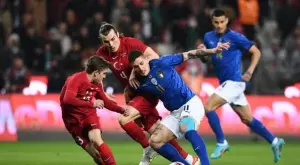 След чутовния провал: Нападател на Сасуоло вдъхнови Италия за обрат срещу Турция в голов екшън