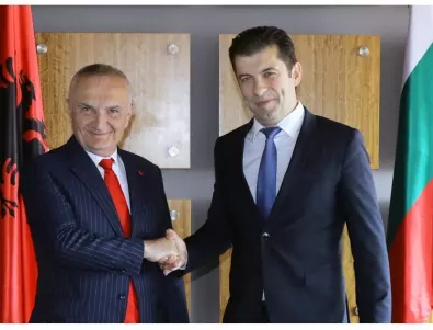 Кирил Петков проведе среща с президента на Албания Илир Мета