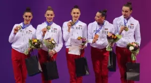 Ансамбълът ни ликува с титлата в многобоя от Световната купа в Румъния 