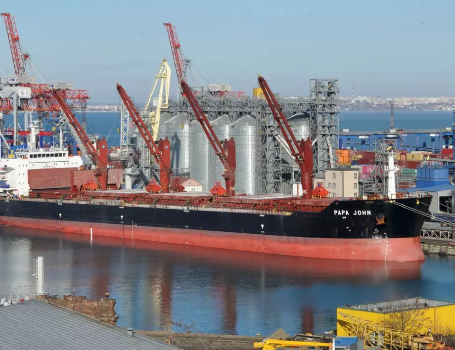 Никакви движения на украински кораби със зърно не са потвърдени днес