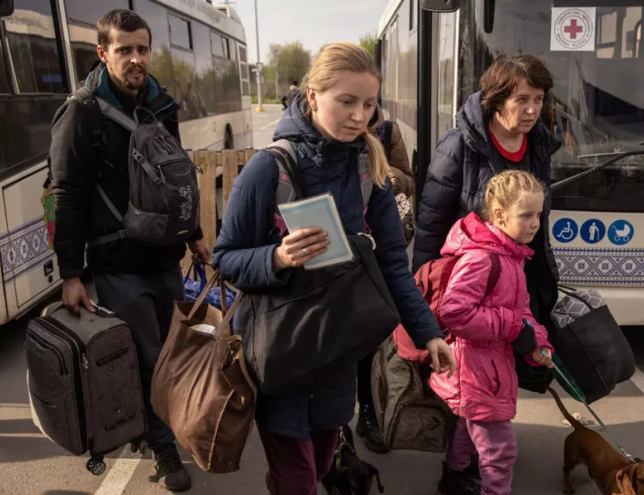 Почти 100% от украинските бежанци у нас са със статут за временна закрила