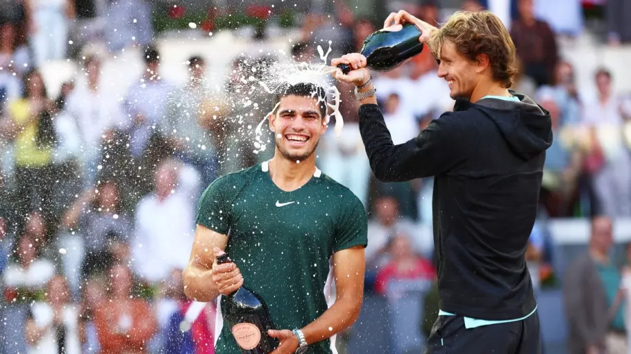 Колко пари спечели новата звезда на тениса Алкарас след триумфа си в Мадрид