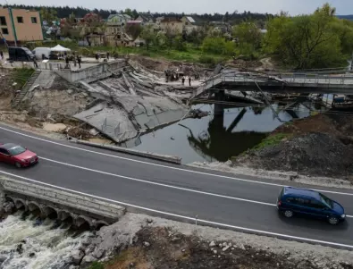 Украйна замества разрушените мостове със сглобяеми съоръжения от Франция