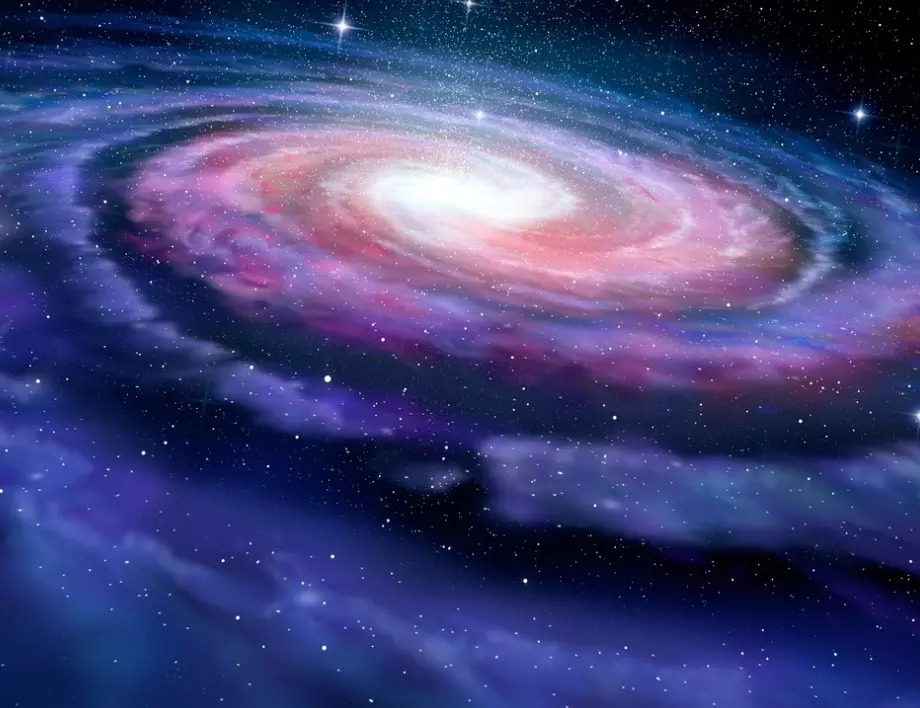 Астрономи откриха огледална галактика на Млечния път