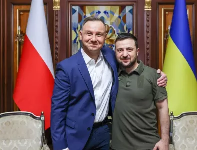 Анджей Дуда на среща със Зеленски в Киев 