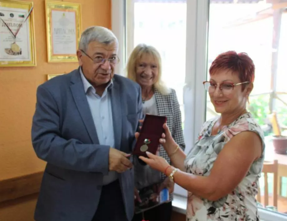 Кметът на Тетевен получи награда от Съюза на ветераните от войните на България