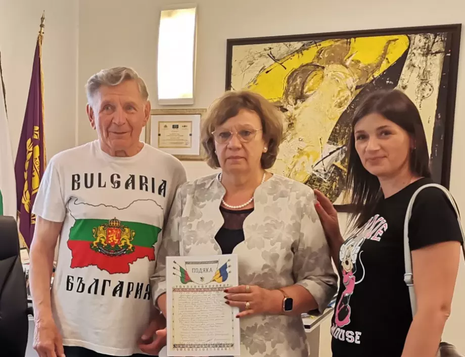 Бежанци от Украйна благодариха на кмета на Ловеч