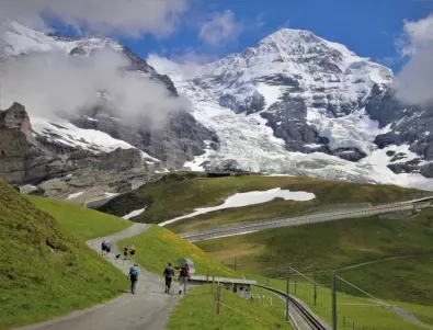 Нов температурен рекорд в австрийските Алпи