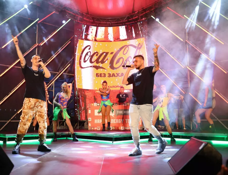Coca-Cola The Voice Happy Energy Tour завладя Бургас