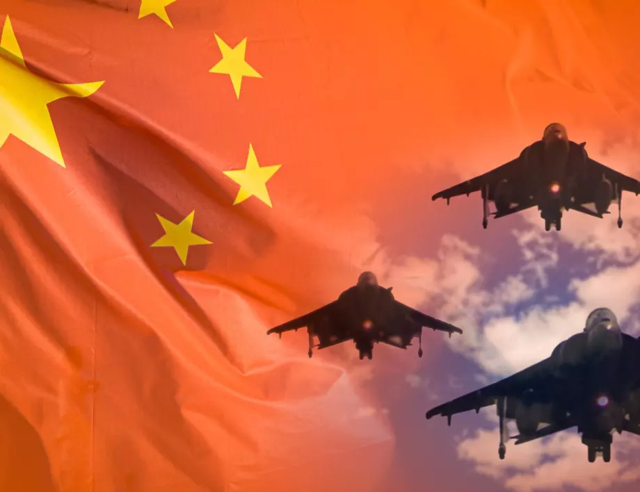 Предупреждение от Тайван: 18 китайски самолета са в бойна готовност