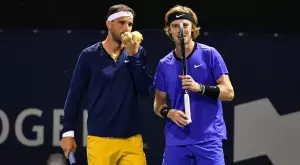 Григор Димитров и Андрей Рубльов разочароваха и загубиха от двойка №2 в схемата