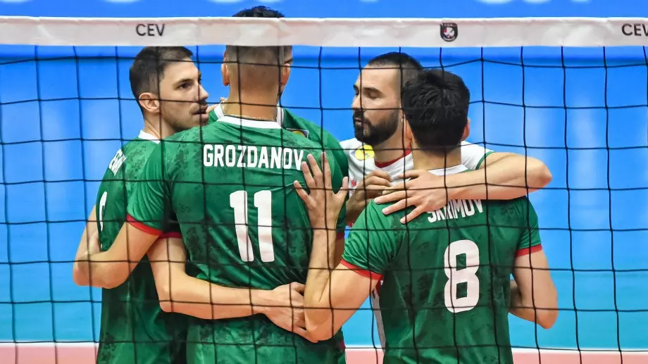Националният отбор по волейбол на България ще премери сили с Белгия в два приятелски мача