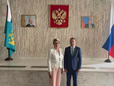Председателят на партия МИР Симеон Славчев се срещна с руския посланик