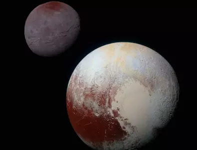 Учени обясниха кървавочервения цвят на Харон, спътника на Плутон