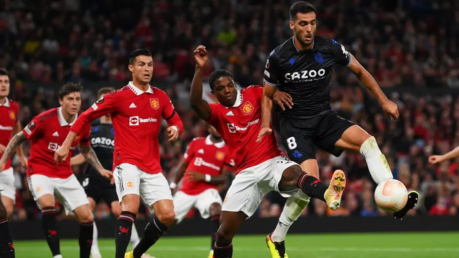 Реал Сосиедад приземи Манчестър Юнайтед и си тръгна с трите точки от "Олд Трафорд"