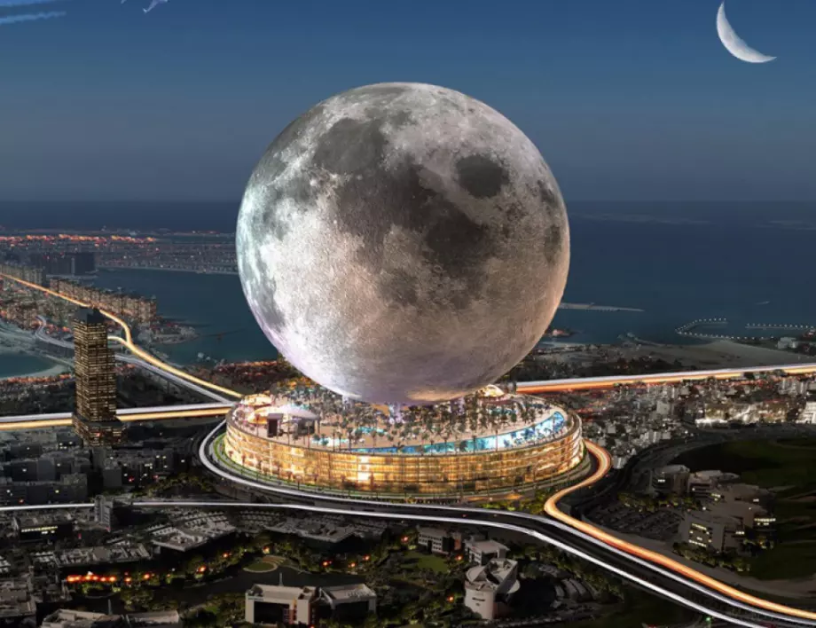 Дубай ще строи копие на Луната за най-евтиния "космически туризъм" (ВИДЕО)
