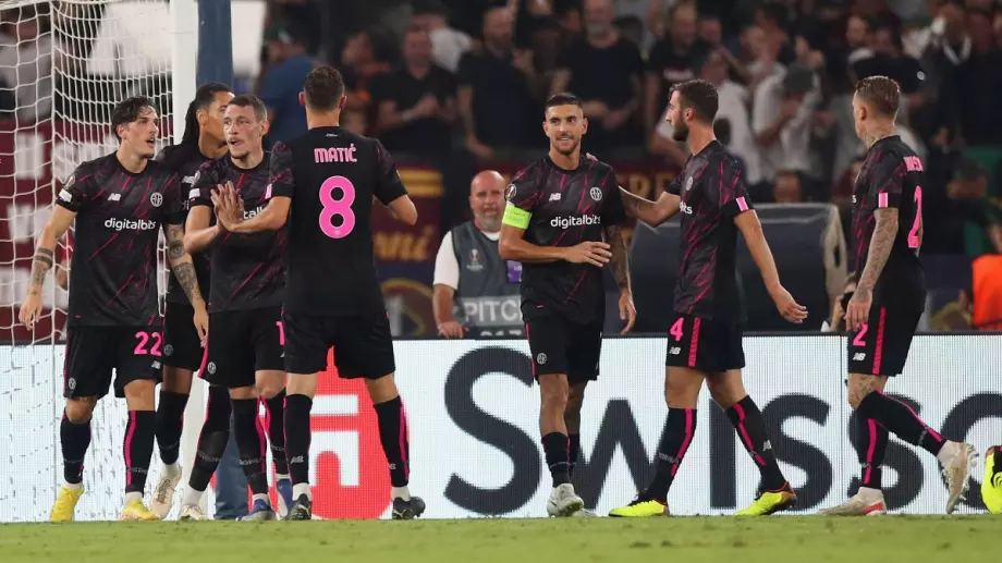 Рома се съвзе от шока в Разград и разби 10 от ХИК в Лига Европа