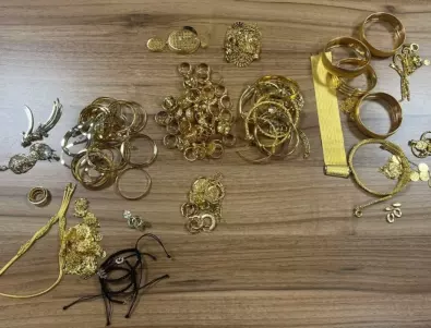 Турски гражданин опита да прекара злато за над 330 хил. лв. през 