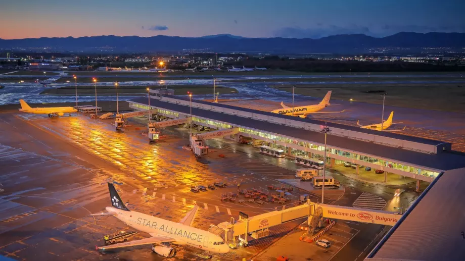 Летище София отчита по-малко пътници спрямо 2019 г.
