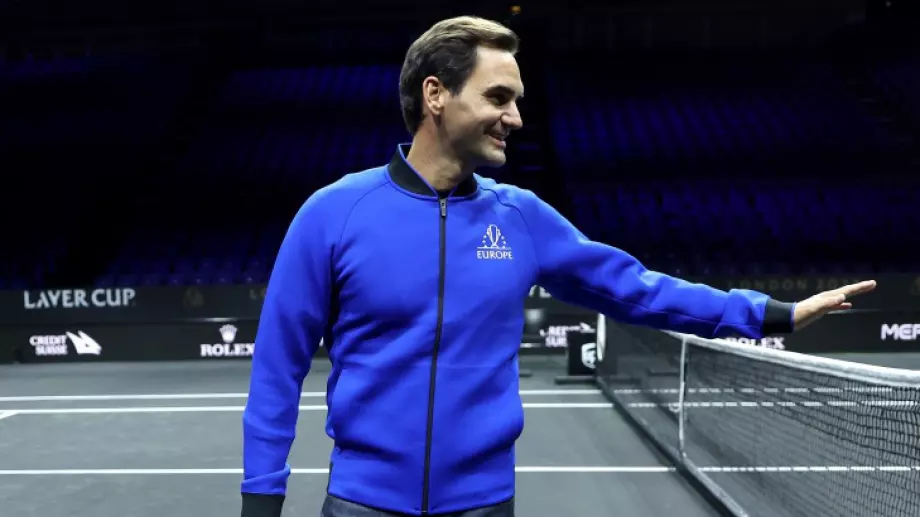 ВИДЕО: Магическият форхенд на Роджър Федерер, който остави тенис почитателите без ума и дума