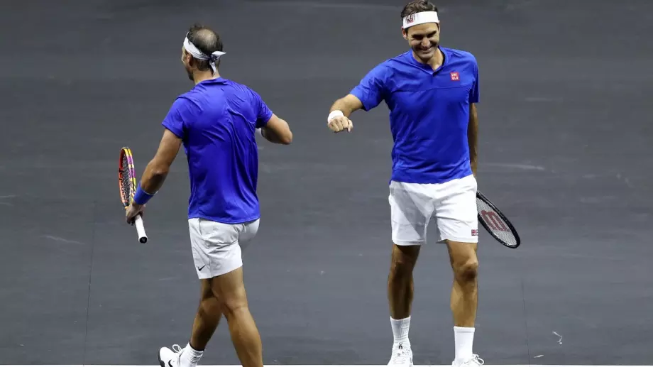 Какво прави Роджър Федерер след оттеглянето си? Разкритие от Рафаел Надал
