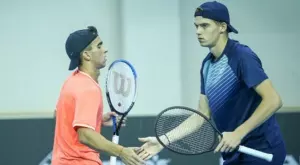 Двойката Нестеров-Милев спечели изцяло българския финал на турнира по тенис в Созопол