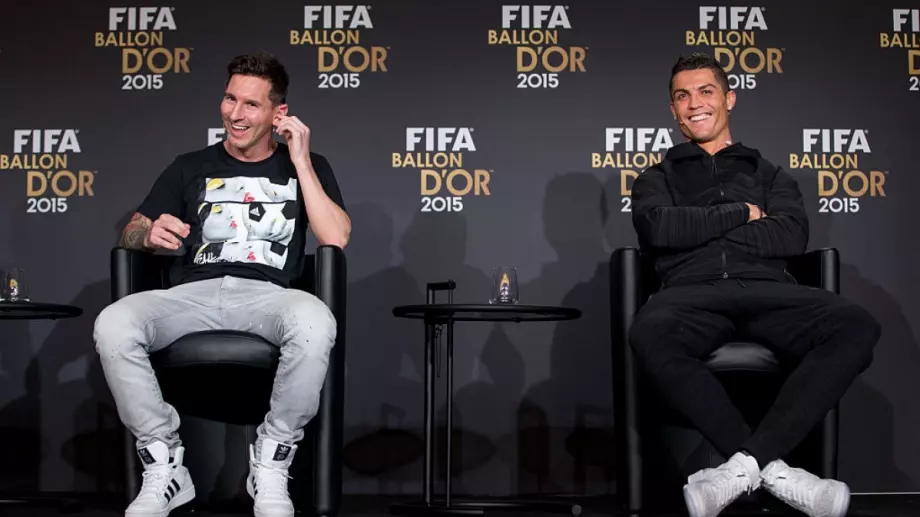 Роналдо се изсмя във връзка с осмата "Златна топка" на Лионел Меси (ВИДЕО)